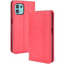 Mobigear Sensation Motorola Edge 20 Lite Hoesje Bookcase Portemonnee - Rood