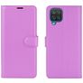 Mobigear Classic Samsung Galaxy A12 Hoesje Bookcase Portemonnee - Paars