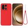 Mobigear Rubber Touch OnePlus 15 Siliconen Hoesje Backcover - Rood