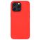 Mobigear Rubber Touch iPhone 14 Plus Siliconen Hoesje Backcover - Rood