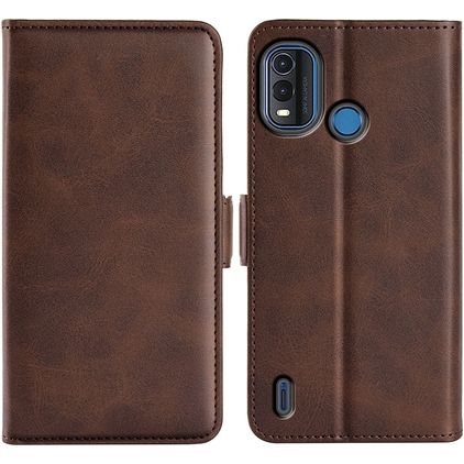 Mobigear Slim Magnet Nokia G11 Plus Hoesje Bookcase Portemonnee - Bruin