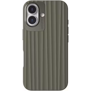 Nudient Bold iPhone 16 MagSafe Hoesje Hardcase Backcover - Olive Green