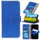 Mobigear Croco Motorola Moto G82 Hoesje Bookcase Portemonnee - Blauw
