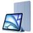 Mobigear Tri-Fold Gel iPad Air 11 Inch (2025) Hoes TPU,Kunstleer Bookcase + Stylus Houder - Blauw