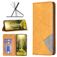 Mobigear Rhombus Slim Motorola Moto G71 5G Hoesje Bookcase - Cognac