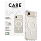 CARE by PanzerGlass Fashionable Doorzichtig iPhone Air Siliconen MagSafe Hoesje Backcover - Transparant