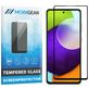 Mobigear Premium Samsung Galaxy A52 Glazen Screenprotector - Case Friendly - Zwart