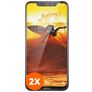 Mobigear Nokia 8.1 Glazen Screenprotector - Case Friendly (2-Pack)