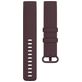 Mobigear Cross Siliconen Fitbit Charge 4 Bandje Gespsluiting - Bordeaux Rood