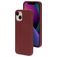 Mobiparts iPhone 13 Siliconen Hoesje Backcover - Plum Red