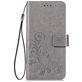 Mobigear Clover Samsung Galaxy S20 Hoesje Bookcase Portemonnee - Grijs