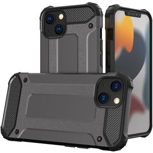 Mobigear Outdoor iPhone 14 Plus Hoesje Hardcase Backcover Shockproof - Grijs