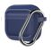 Mobigear Carbon Apple AirPods 3 Hoesje Flexibel Siliconen - Blauw