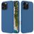 Mobigear Rubber Touch iPhone 16 Pro Max Siliconen Hoesje Backcover - Blauw