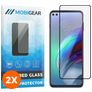 Mobigear Premium Motorola Moto G100 Glazen Screenprotector - Case Friendly - Zwart (2-Pack)