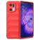 Mobigear Bumpy OPPO Find X5 Pro Hoesje Flexibel TPU Backcover - Rood