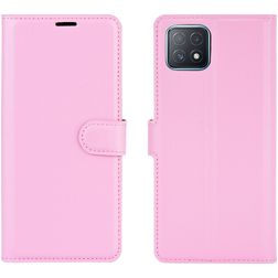 Mobigear Classic OPPO A73 5G Hoesje Bookcase Portemonnee - Roze