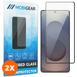 Mobigear Premium Samsung Galaxy S26 Ultra Glazen Screenprotector - Case Friendly (2-Pack)