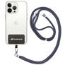 Mobigear Lanyard Universeel Telefoonkoord Verstelbaar - Zwart / Grijs