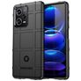 Mobigear Rugged Shield POCO X5 Pro Hoesje Flexibel TPU Backcover Shockproof - Zwart