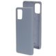 Mobiparts Samsung Galaxy A71 Siliconen Hoesje Backcover - Royal Grey