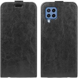 Mobigear Samsung Galaxy M22 Hoesje Flipcase - Zwart