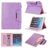Mobigear Luxury iPad 8 (2020) Hoes Bookcase + Stylus Houder - Paars