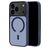 Mobiparts Hardcover iPhone 18 Pro MagSafe Hoesje Hardcase Backcover - Satin Blue