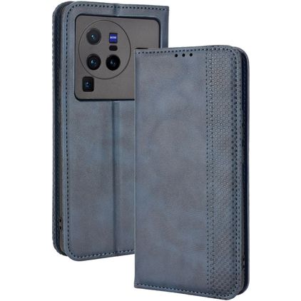 Mobigear Sensation Vivo X80 Pro Hoesje Bookcase Portemonnee - Blauw