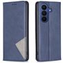 Mobigear Rhombus Slim Samsung Galaxy S26 FE Hoesje Bookcase - Blauw