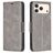 Mobigear Excellent iPhone 17 Pro Max Hoesje Bookcase Portemonnee - Grijs