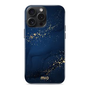 MIO iPhone 15 Pro MagSafe Hoesje Hardcase Backcover - Midnight Sparkle