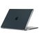 Mobigear Glossy MacBook Air 15 Inch (2023-2026) Hoes Hardshell Laptopcover MacBook Case - Zwart - Model A2941 / A3114 / A3241 / A3448