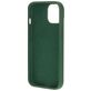 Mobiparts iPhone 15 Siliconen Hoesje Backcover - Forest Green