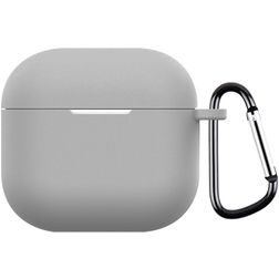 Mobigear Colors Apple AirPods 4 Hoesje Flexibel Siliconen - Grijs