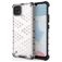 Mobigear Honeycomb Realme C21 Hoesje Hardcase Backcover Shockproof - Wit
