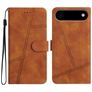 Mobigear Stitch iPhone Air Hoesje Bookcase Portemonnee - Bruin