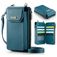 CaseMe ME40 Crossbody Telefoontasje - Large - Groen