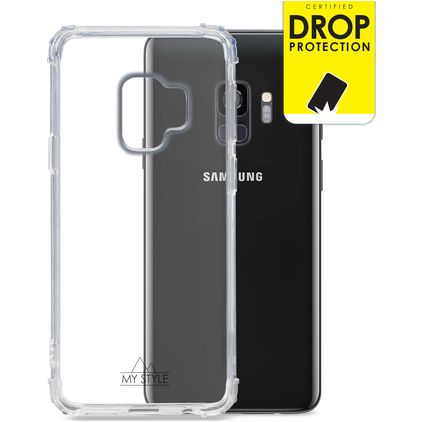My Style Protective Flex Doorzichtig Samsung Galaxy S9 Hoesje Flexibel TPU Backcover Shockproof - Transparant