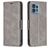 Mobigear Excellent Motorola Edge 40 Pro Hoesje Bookcase Portemonnee - Grijs