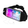 Mobiparts Comfort Fit Belt Telefoonhouder Hardlopen iPhone 17 Sport Hoesje Neopreen Heuptas - Zwart