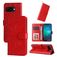 Mobigear Sunflower Google Pixel 9a Hoesje Bookcase Portemonnee - Rood
