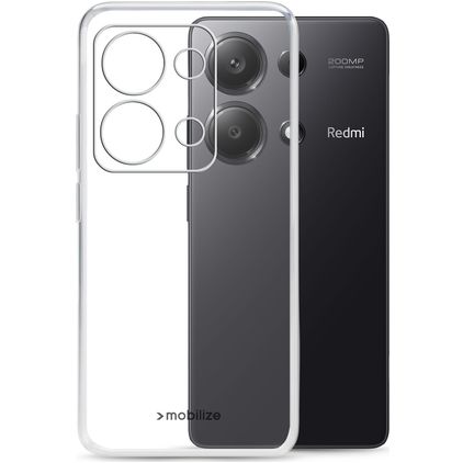 Mobilize Gelly Doorzichtig POCO M6 Pro Hoesje Flexibel TPU Backcover - Transparant