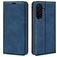 Mobigear Retro Slim Samsung Galaxy A27 Hoesje Bookcase Portemonnee - Blauw