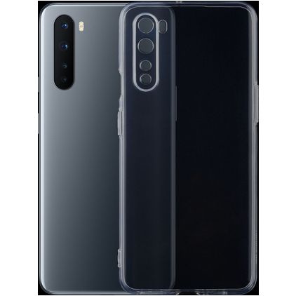 Mobigear Ultra Thin Doorzichtig OnePlus Nord Hoesje Flexibel TPU Extra Dun Backcover - Transparant