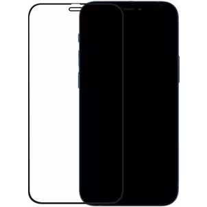 Mobilize Premium iPhone 12 Mini Glazen Screenprotector - Case Friendly - Zwart