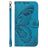 Mobigear Butterfly Xiaomi 13 Ultra Hoesje Bookcase Portemonnee - Blauw