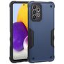 Mobigear Non-slip Armor Samsung Galaxy A73 Hoesje Hardcase Backcover Shockproof - Blauw