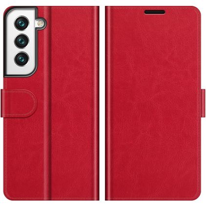 Mobigear Wallet Samsung Galaxy S22 Hoesje Bookcase Portemonnee - Rood