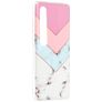 Mobigear Marble Xiaomi Mi 10 Hoesje Flexibel TPU Backcover - Driekleurig